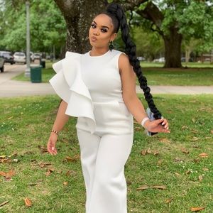 White Pantsuit or jumpsuit